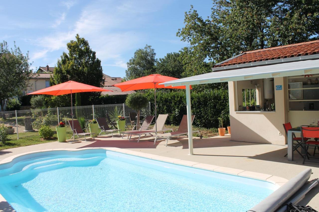 Les Trois Maisons Druillat Bagian luar foto