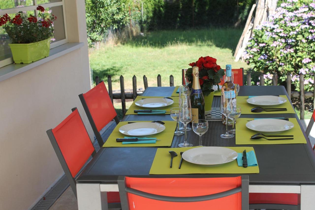 Les Trois Maisons Druillat Bagian luar foto